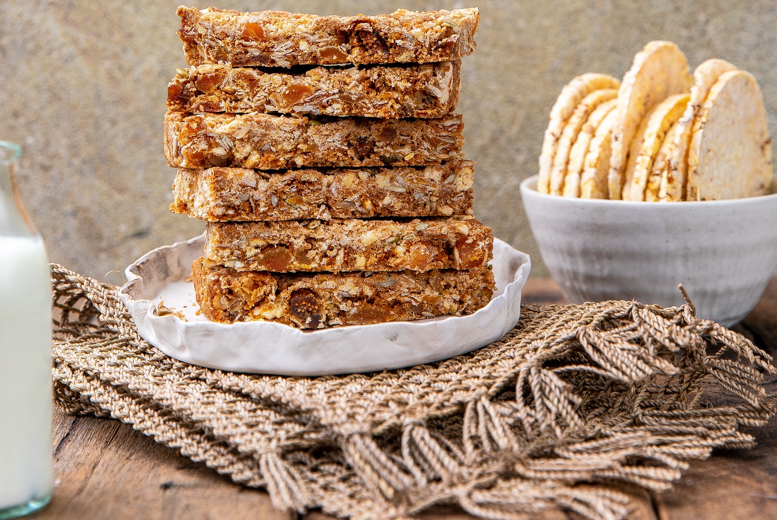 Muesli bars using CORN THINS, or Ancient Grains slices