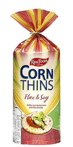 Soy & Linseed corn thins