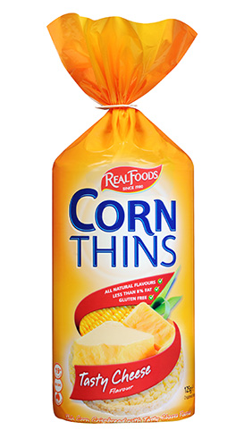 Tasty Cheese corn thins