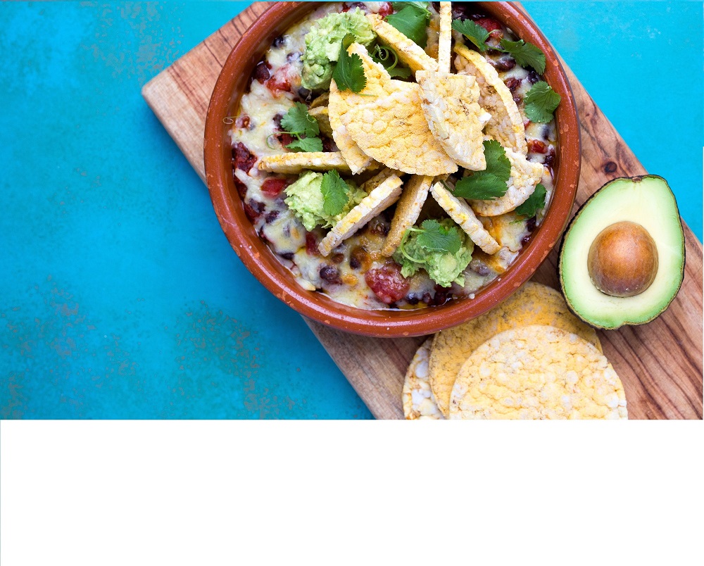 Vegetarian Nachos,with CORN THINS, Gluten Free