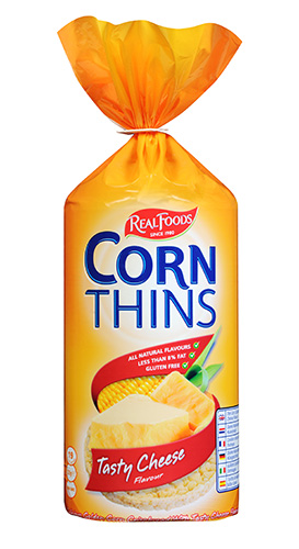 Tasty Cheese corn thins