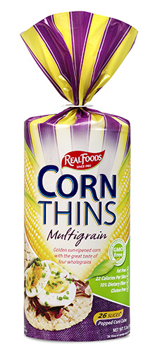 Multigrain corn thins